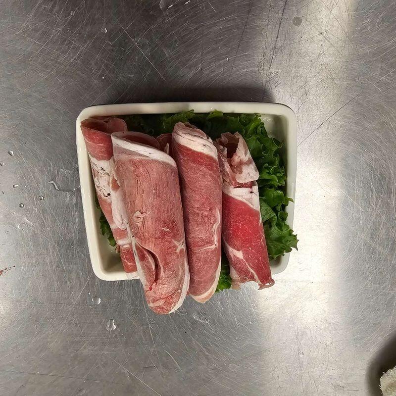 Sliced Lamb